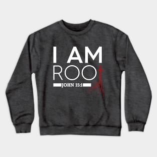 I AM ROOT Christian T-Shirt, T-Shirt, Faith-based Apparel, Women's, Men's, Unisex, Hoodies, Sweatshirts Crewneck Sweatshirt